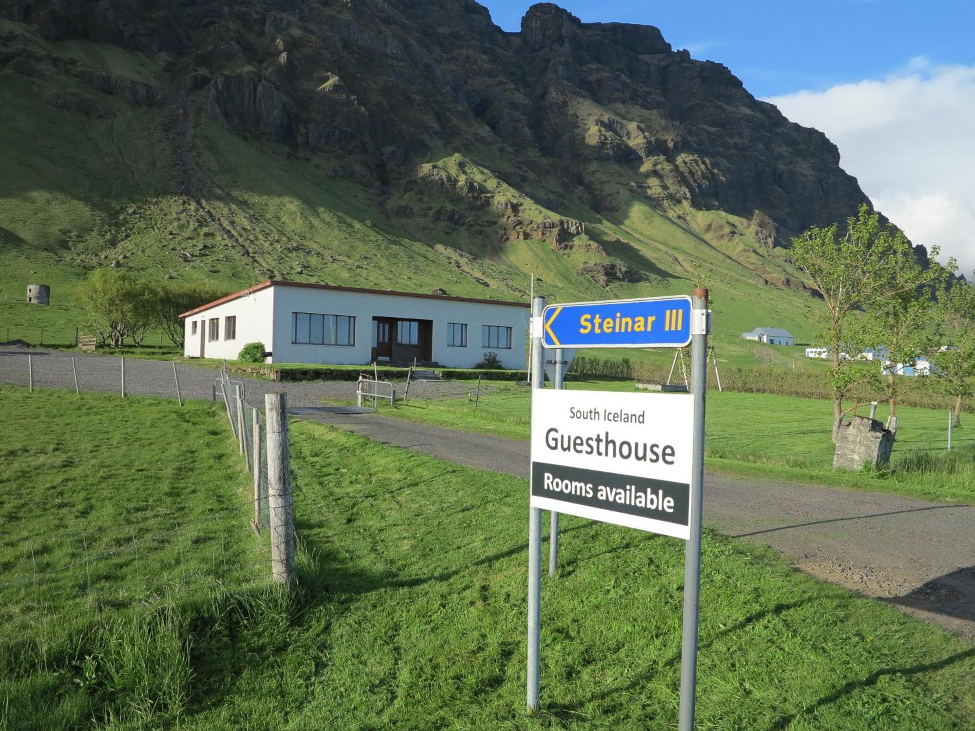 South Iceland Guesthouse Steinar Экстерьер фото